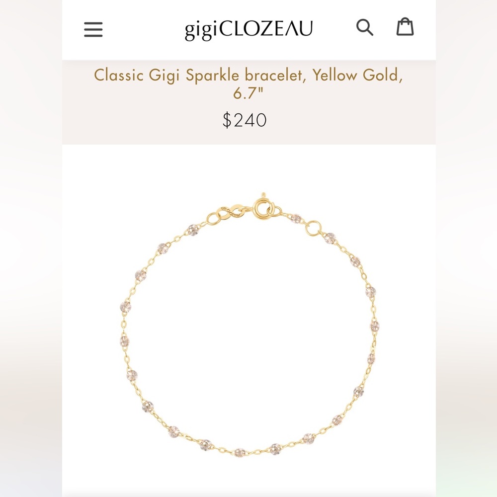 Gigi Clozeau Sparkle Bracelet